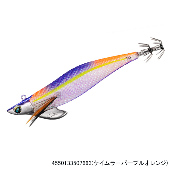 エメラルダスボート2 3.5号30g(ケイムラ-パープルオレンジ)